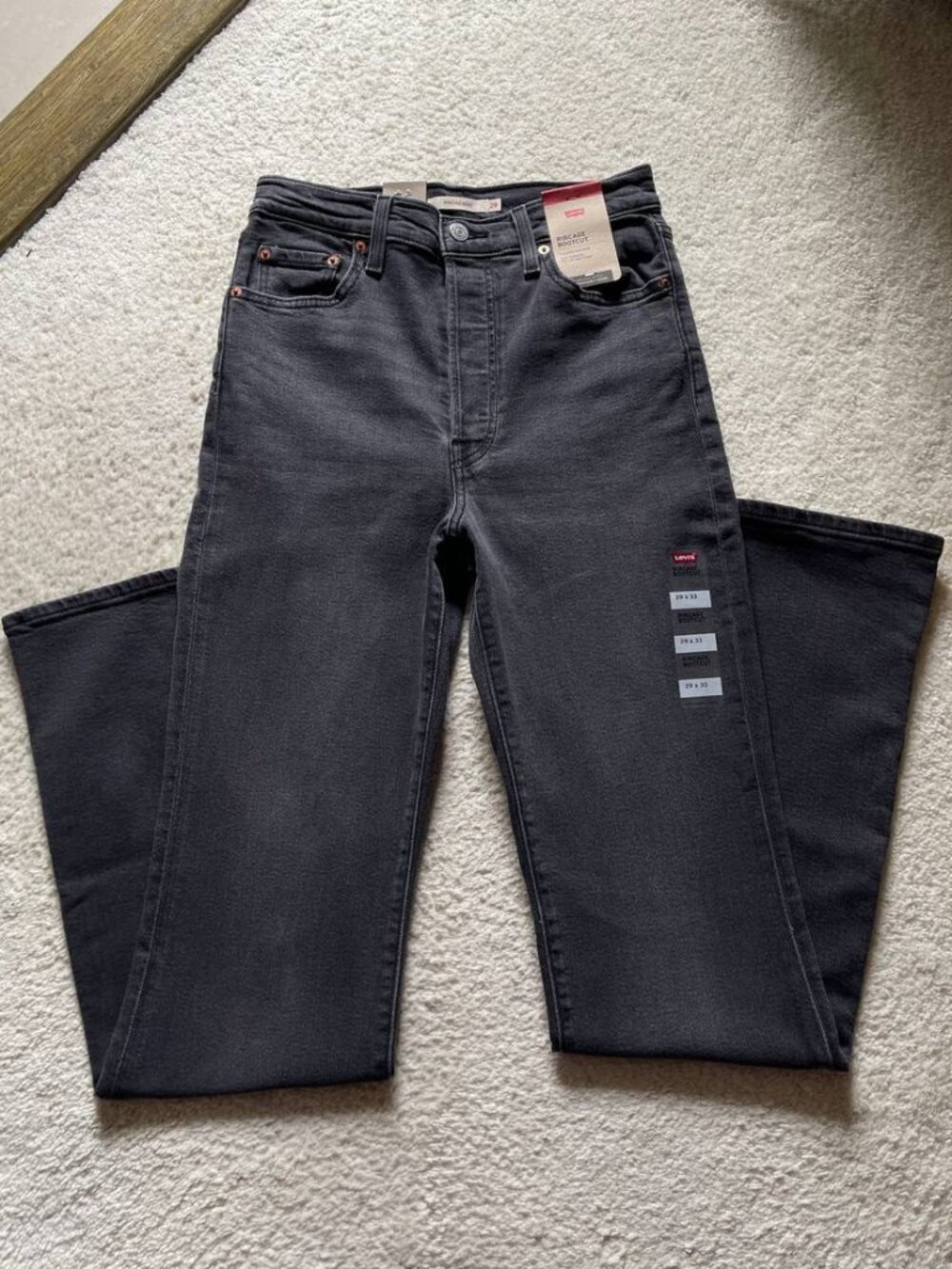NWT Levi's Ribcage Bootcut High Rise Women's Jeans Size 29/33